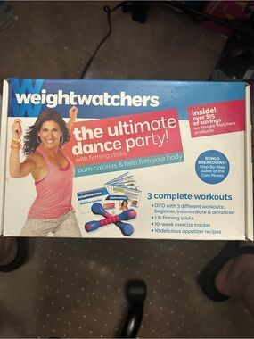 Weight Watchers Dance Party Fitness Kit - Blue & Pink